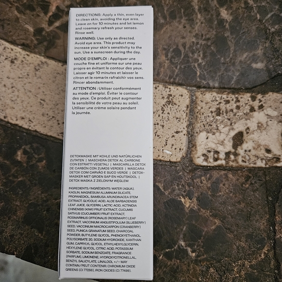 Bad Habit 10-Minute Rehab Green Juice Charcoal Detox Mask 2.5 Oz - Picture 4 of 5